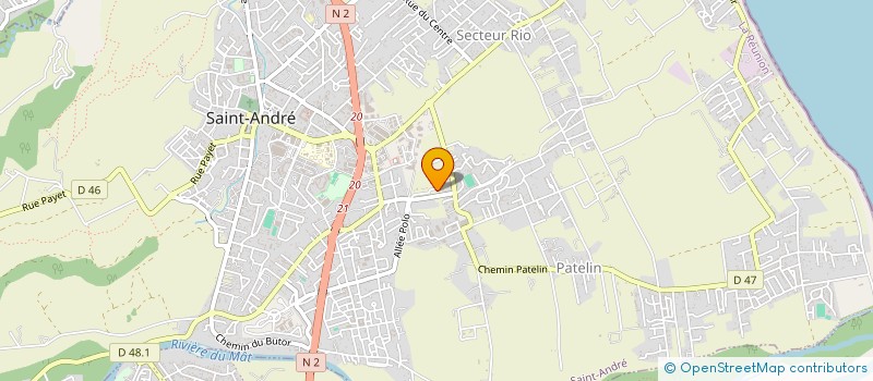 localisation de l'entreprise DGE à SAINT-ANDRE