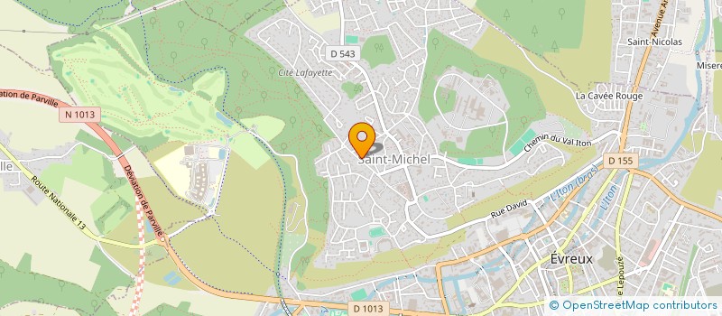 localisation de l'entreprise DGE-BAT SARL  EVREUX