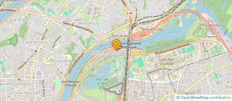 localisation de l'entreprise DGE CHEMICAL  LYON