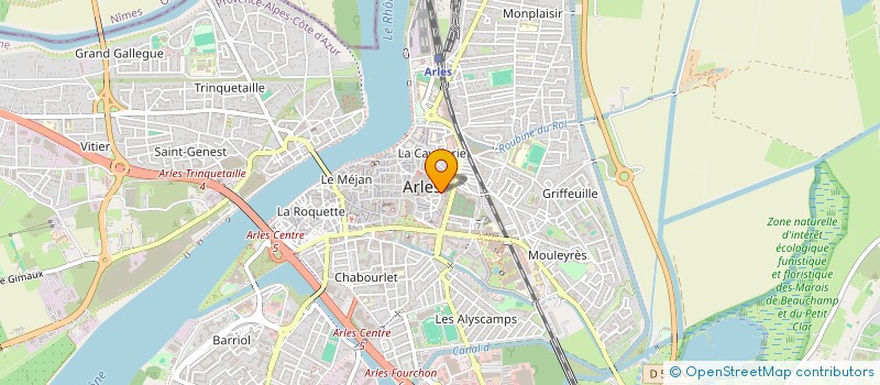 localisation de l'entreprise DGEC à ARLES