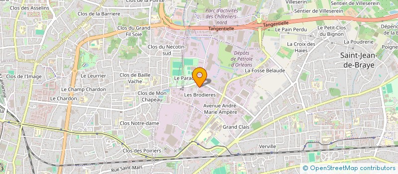 localisation de l'entreprise DGEL2009  SAINT-JEAN-DE-BRAYE