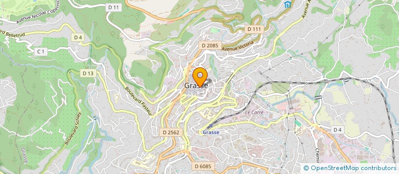 localisation de l'entreprise DGELEC à GRASSE