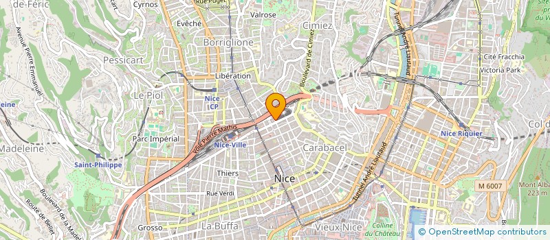 localisation de l'entreprise DGEZIRAT à NICE