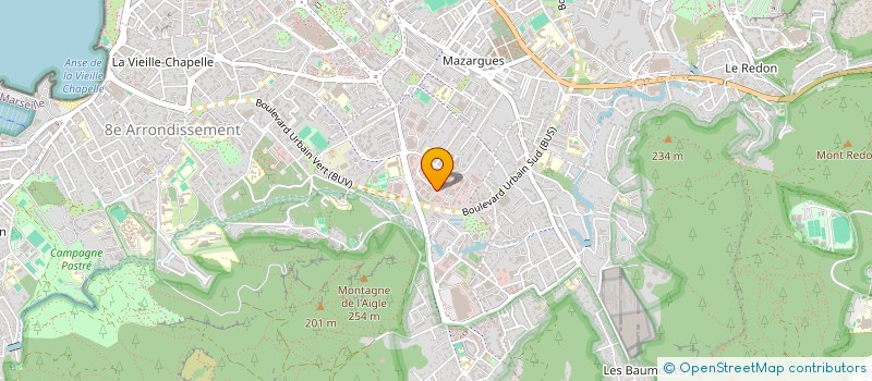 localisation de l'entreprise DGF IMMO à MARSEILLE