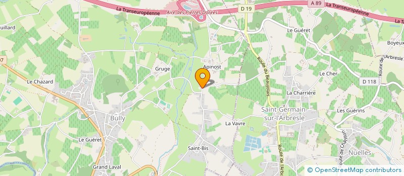 localisation de l'entreprise DGFAM  LYON