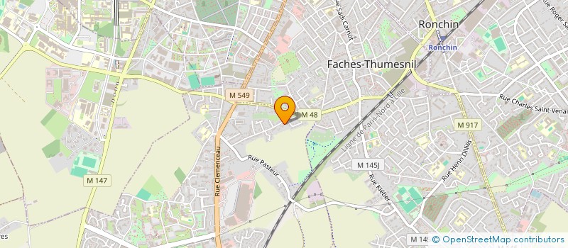 localisation de l'entreprise DGFF 2  WATTIGNIES