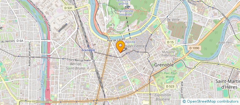 localisation de l'entreprise DGG IMMO  VAULNAVEYS-LE-HAUT