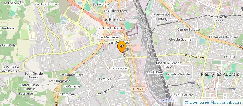localisation de l'entreprise DGH à SARAN