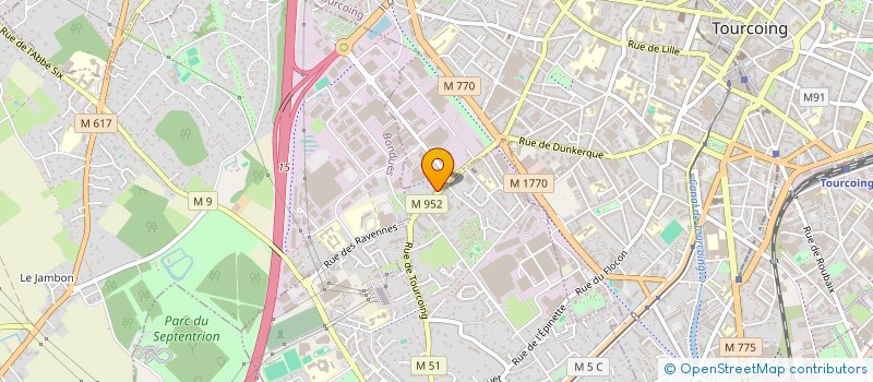 localisation de l'entreprise DGH  MOUVAUX