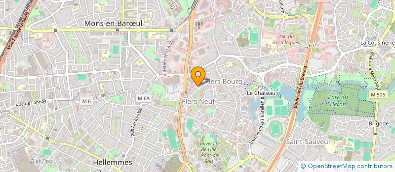 localisation de l'entreprise DGH EUROPE à VILLENEUVE D ASCQ
