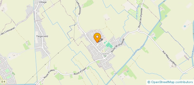 localisation de l'entreprise DGI  UXEM