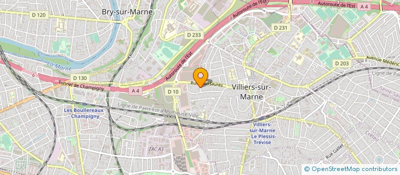 localisation de l'entreprise DGIE  VILLIERS-SUR-MARNE