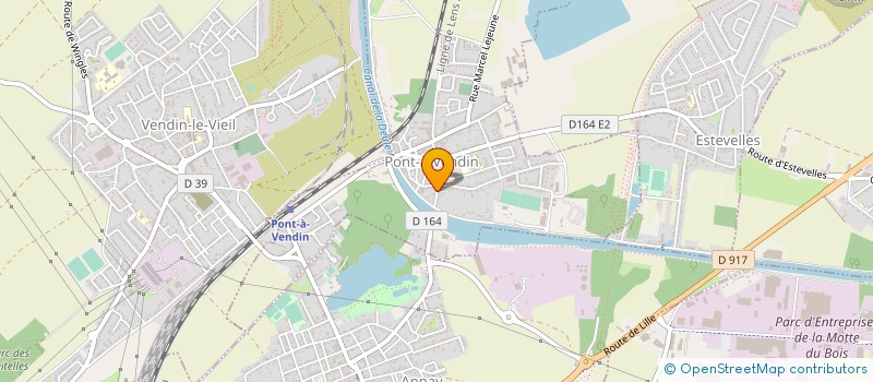 localisation de l'entreprise DGIMMO  PONT-A-VENDIN