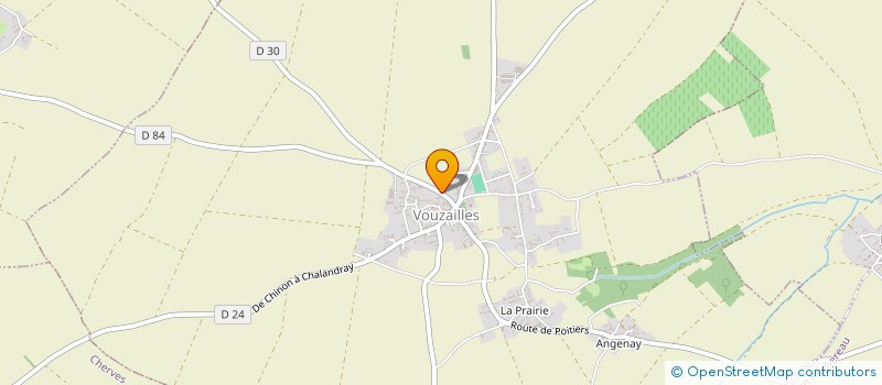 localisation de l'entreprise DGIMO  VOUZAILLES