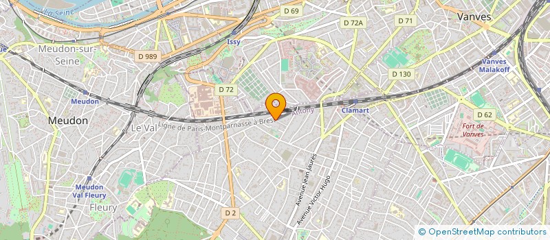 localisation de l'entreprise DGITLAB à CLAMART