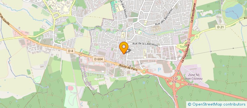 localisation de l'entreprise DGIX à PONTAULT-COMBAULT