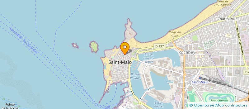 localisation de l'entreprise DGK  SAINT-MALO