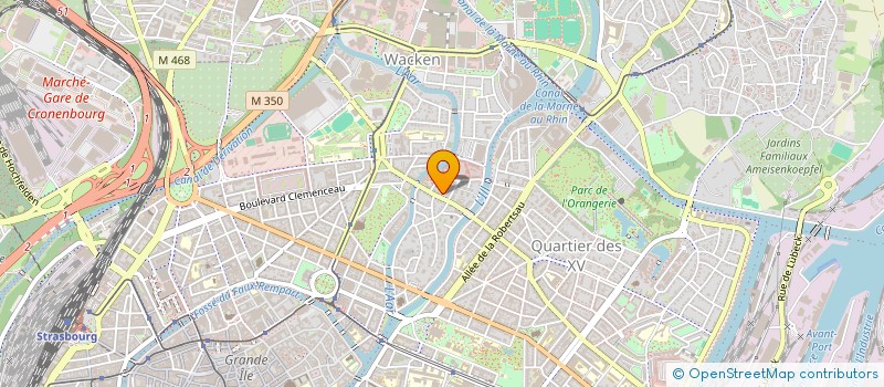 localisation de l'entreprise DGK HOLDING  STRASBOURG