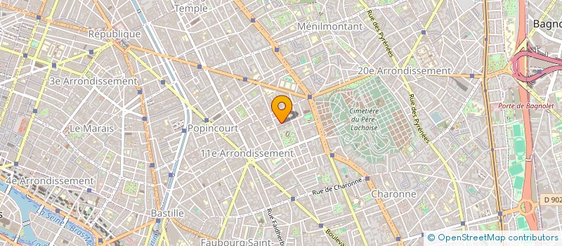 localisation de l'entreprise DGK TRANSPORTS  PARIS