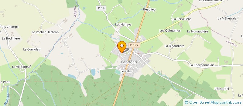 localisation de l'entreprise DGKM20  LANDEAN