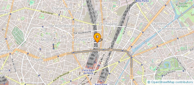 localisation de l'entreprise DGL  PARIS