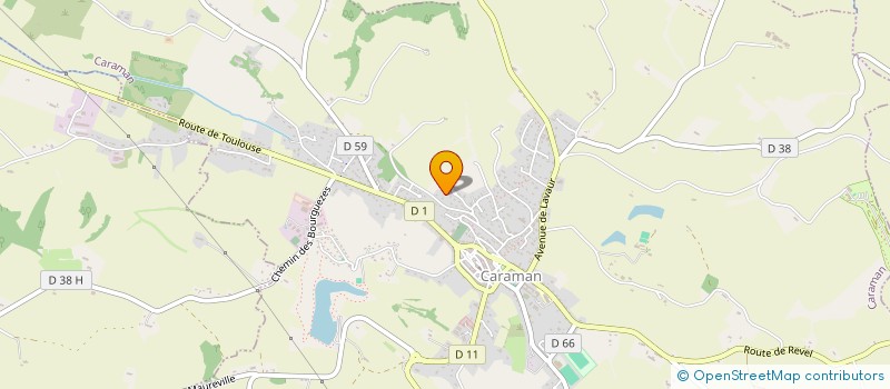 localisation de l'entreprise DGL à CARAMAN