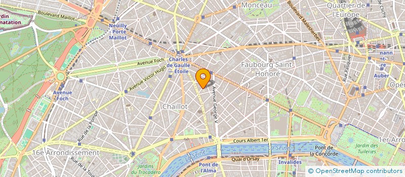 localisation de l'entreprise DGL FRANCE à PARIS