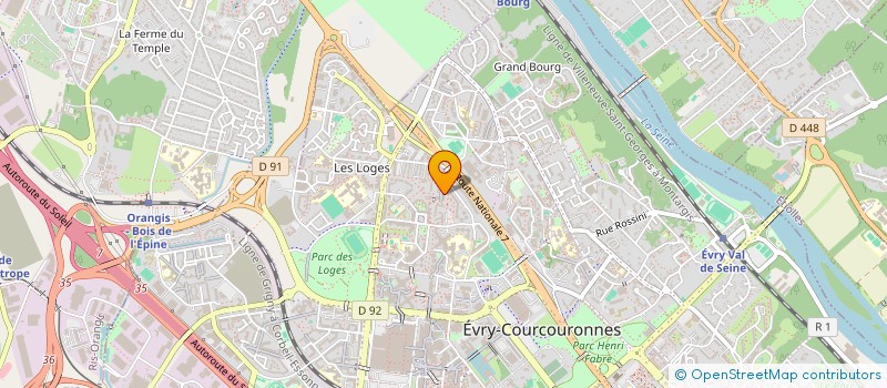 localisation de l'entreprise DGL SECURITE PRIVEE à RIS-ORANGIS