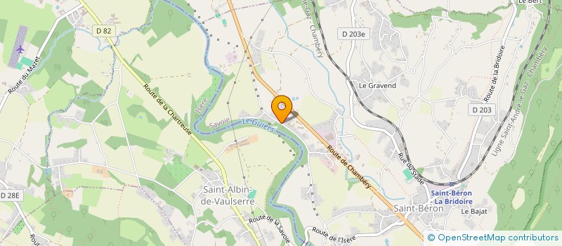 localisation de l'entreprise DGLA  SAINT-BERON