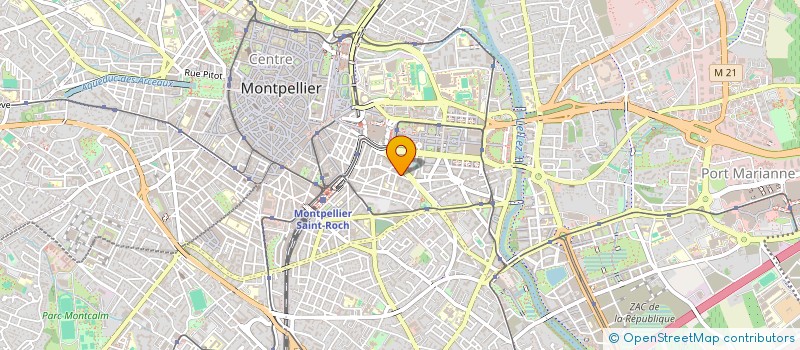 localisation de l'entreprise DGLD à MONTPELLIER