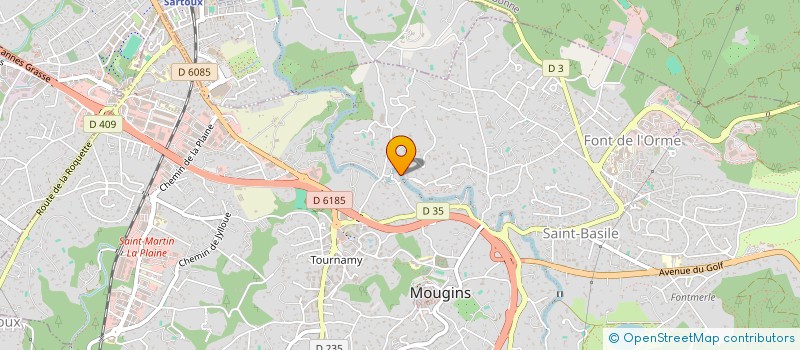 localisation de l'entreprise DGLM CONSEIL à MOUGINS