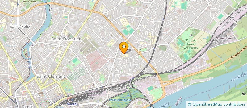 localisation de l'entreprise DGLP à NANTES
