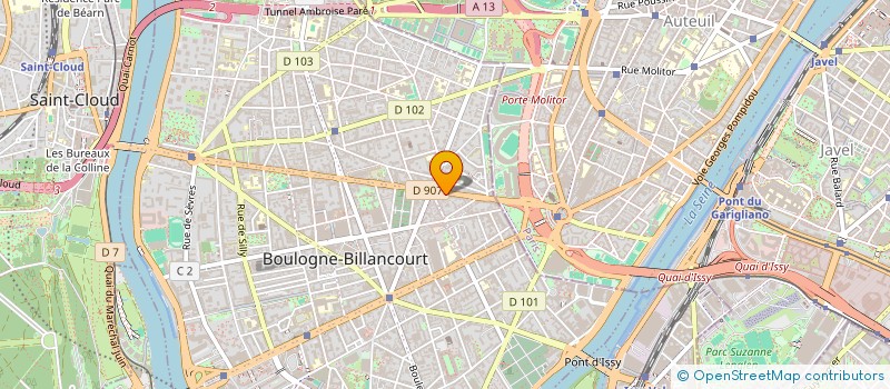 localisation de l'entreprise DGLS à BOULOGNE-BILLANCOURT