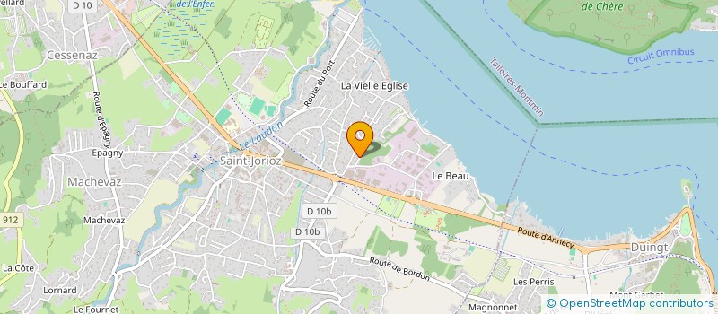 localisation de l'entreprise DGLS BATIMENT SERVICE  SAINT-JORIOZ