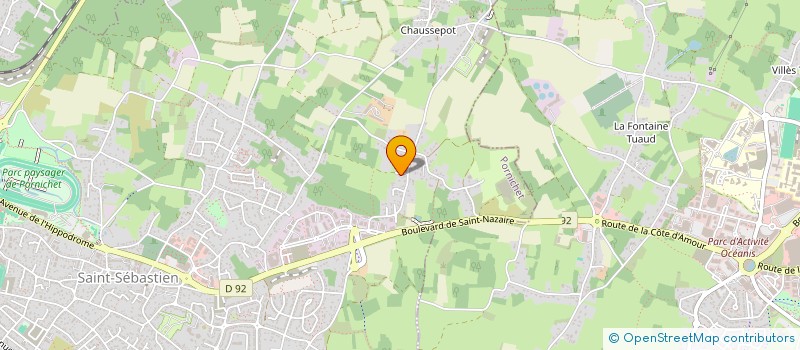 localisation de l'entreprise DGM à PORNICHET