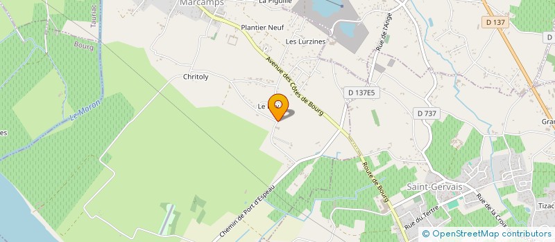 localisation de l'entreprise DGM  PRIGNAC-ET-MARCAMPS