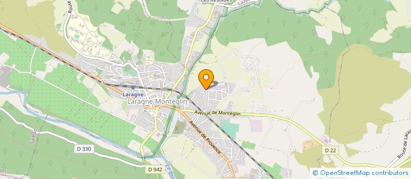 localisation de l'entreprise DGM  LARAGNE-MONTEGLIN