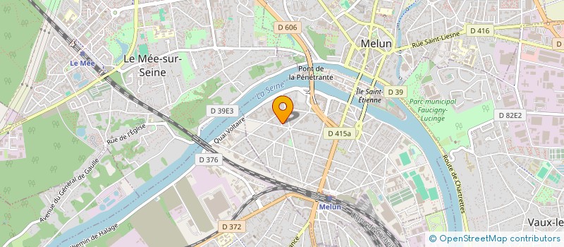 localisation de l'entreprise DGM BATIMENT à MELUN