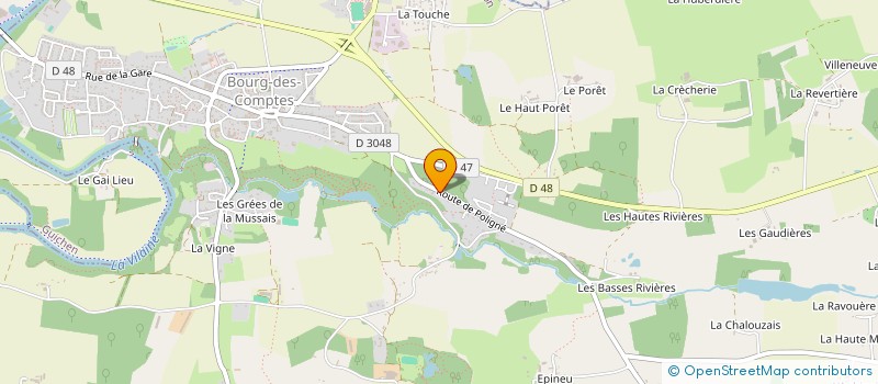 localisation de l'entreprise DGM INVESTISSEMENTS  BOURG-DES-COMPTES