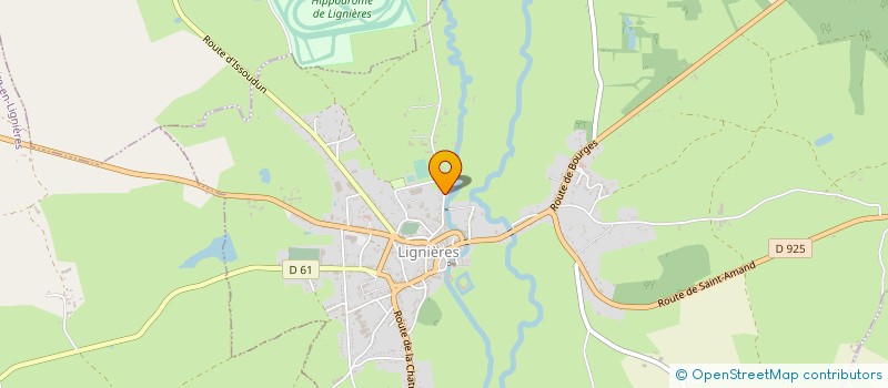 localisation de l'entreprise DGM PUBLI GIFT  LIGNIERES