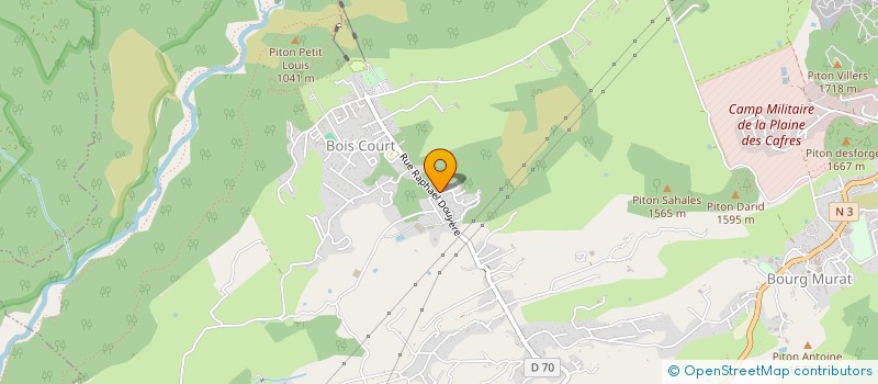 localisation de l'entreprise DGMA-LEBON  LE TAMPON