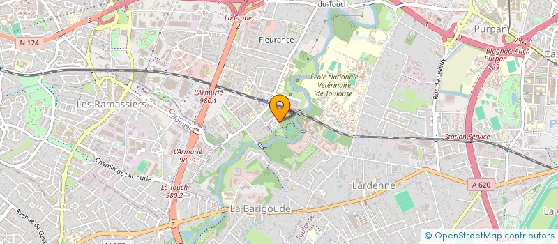 localisation de l'entreprise DGMC à TOULOUSE
