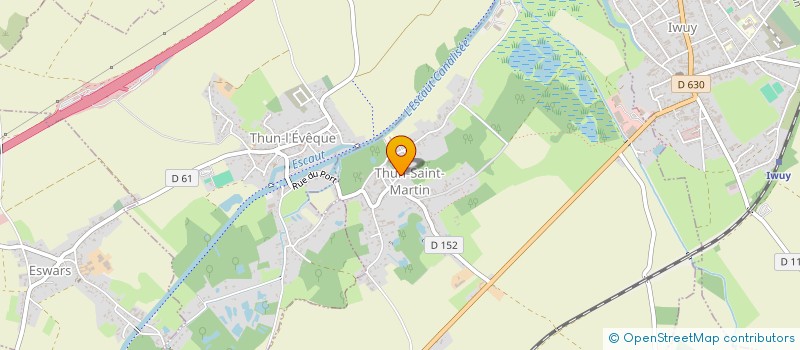 localisation de l'entreprise DGMG IMMOBILIER  THUN-SAINT-MARTIN