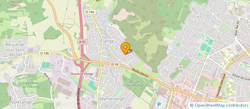 localisation de l'entreprise DGMJ à THIONVILLE
