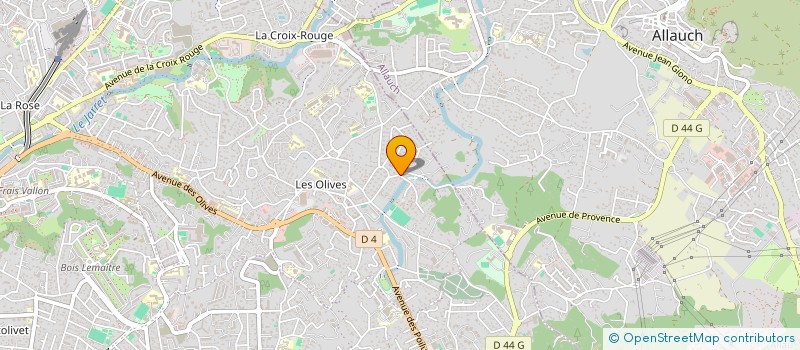 localisation de l'entreprise DGMP TRANSPORT à MARSEILLE