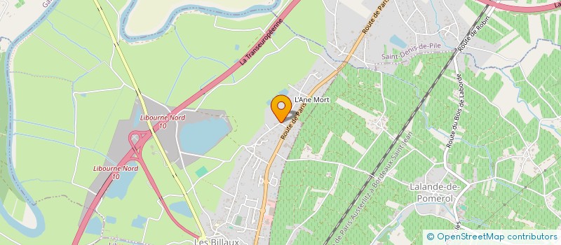 localisation de l'entreprise DGMV2P  LES BILLAUX