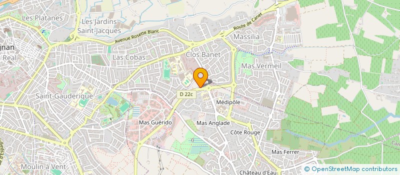 localisation de l'entreprise DGN  CABESTANY