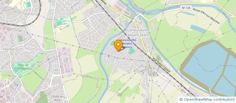 localisation de l'entreprise DGN  LANEUVEVILLE-DEVANT-NANCY