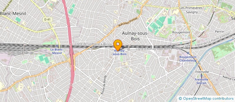 localisation de l'entreprise DGN à AULNAY-SOUS-BOIS