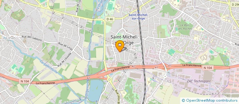 localisation de l'entreprise DGN CONSTRUCTION à SAINT-MICHEL-SUR-ORGE